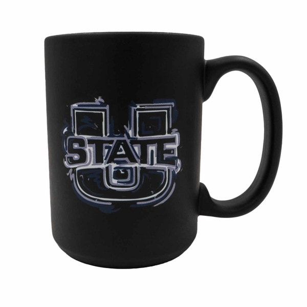 black ustate illustrated justin patten mug